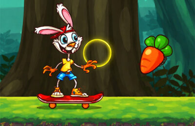 Rabbit Skater Game