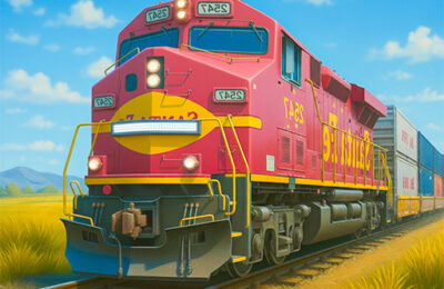 Railways Train Simulator Game