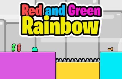 Red and Green Rainbow