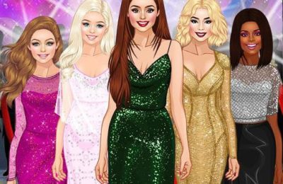 Red Carpet Dress Up Girls Game – girls