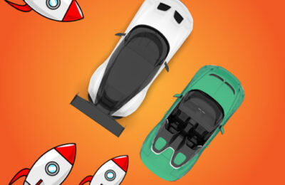 Rocket Car Chase Game