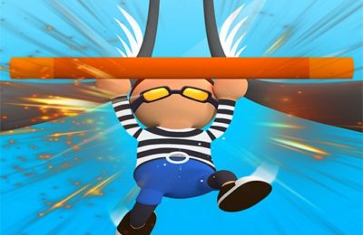 Roof Run Rails Man – railing challenge Game online