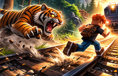 Running From A Hungry Tiger