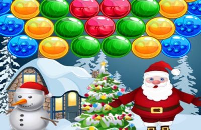 Santa Christmas Bubble Shooter Ferme Games