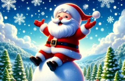 Santa Claus Xmas Run