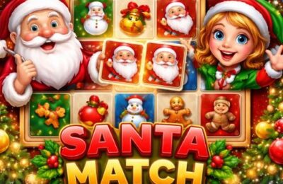 Santa Matching Game