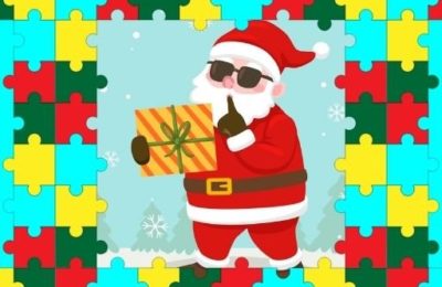 Santa Puzzle For Kids