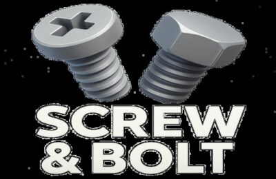 screw bolt 3d