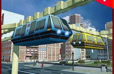 Sky Train Driving 2022 : Train 3D Game Simulator