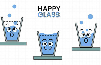 SMILING WATER GLASS