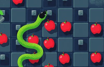 Snakes Eating Blocks