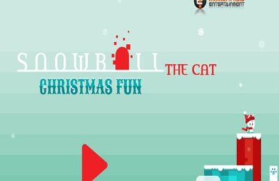 Snowball The Cat Christmas Fun