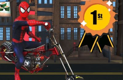 Spider Man Motorbike