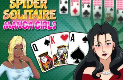 Spider Solitaire : Manga Girls