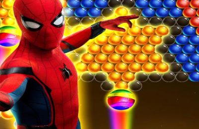 Spiderman Bubble Shooter