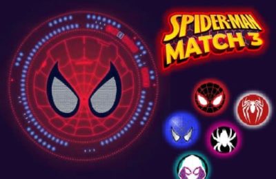 Spiderman Match 3 Puzzle