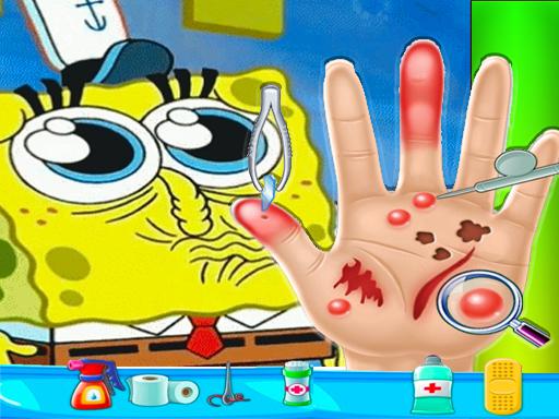 Spongebob Hand Doctor Game Online – Hospital Surge