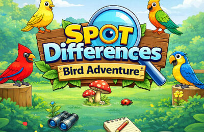 Spot Differences Bird Adventure