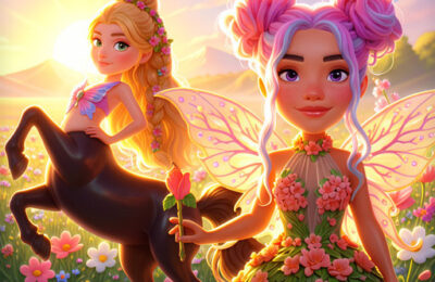 Spring Magic Enchanted Wardrobe