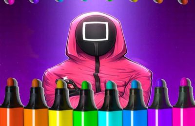 Squid Game Coloring Book s2