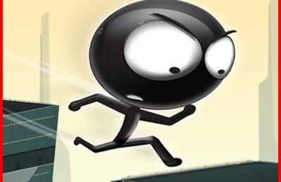 Stickman Roof Runner