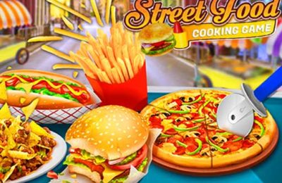 Street Food Stand Cooking Game for Girls