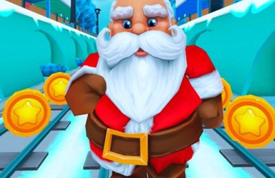 Subway Santa Runner Christmas