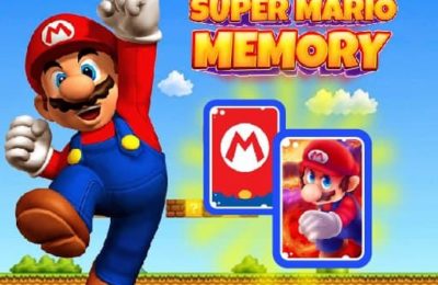 Super Mario Card Matching Puzzle