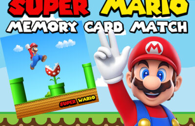 Super Mario Memory Card Match