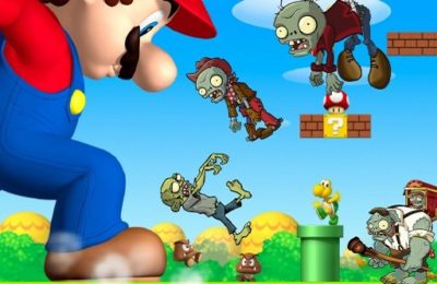 Super Mario Shooting Zombie