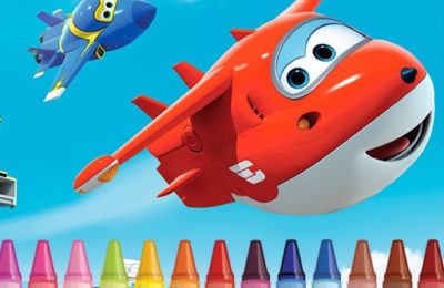 Superwings Coloring