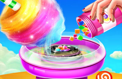 Sweet Cotton Candy Shop: Candy Cooking Maker Game