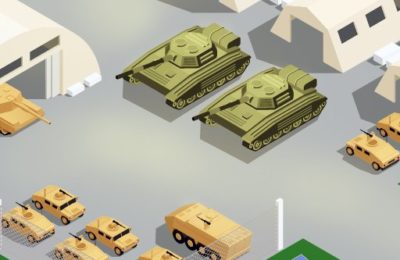 Tank Army Parking