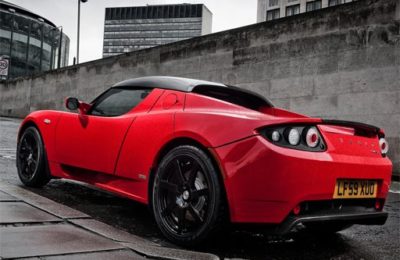 Tesla Roadster Slide