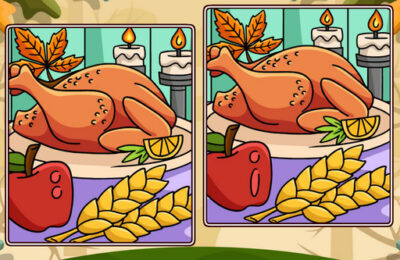 Thanksgiving Spot The Differences