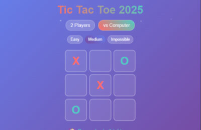 Tic Tac Toe 2025