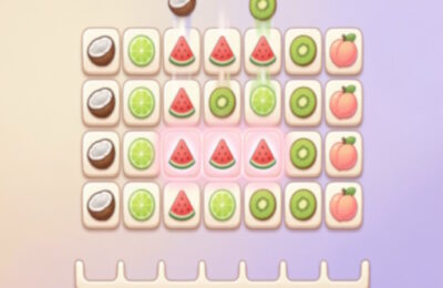 Tiles: Collect 3 fruits