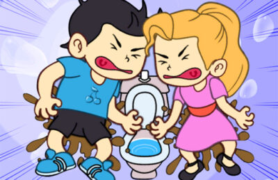 Toilet Rush Race: Draw Puzzle