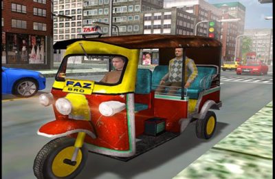 Tourist Transport Taxi: Tuk Tuk Driving Simulator