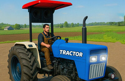 Tractor Parking And Driving Game