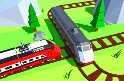 Train 3D game puzzle