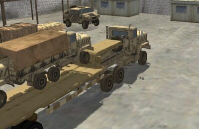 Transport Army vehicle truck driving