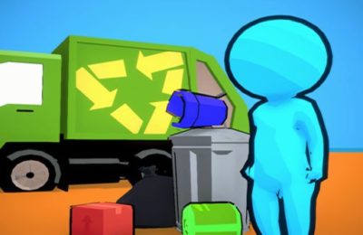 Trash sorting for kids Funny game