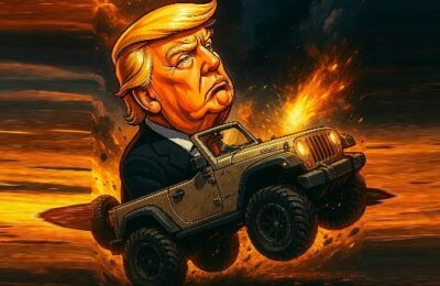 Trump Wheelie Challenge