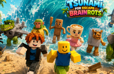 Tsunami For Escape Brainrots