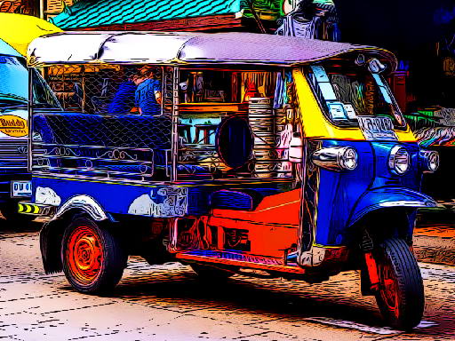 Tuk Tuk Tricycle Puzzle