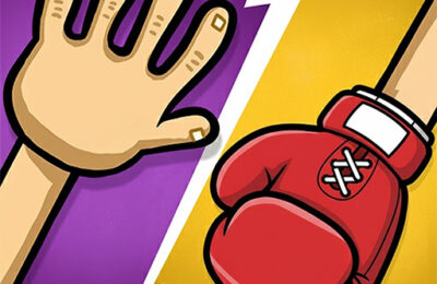 Two Player Red Hands Game