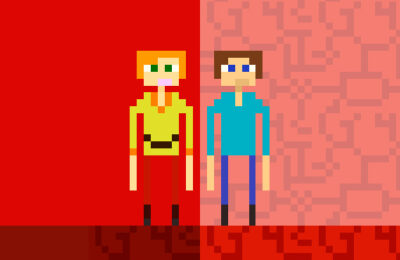 Two Player Stick Steve and Alex