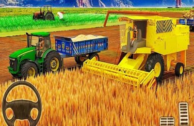 US Modern Tractor Farming Game 3D 2022