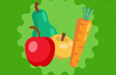Vegetable Spelling Puzzle